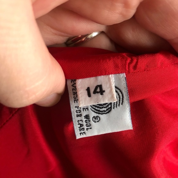 Vintage Herman Kay Winter Time 100% Wool Pea Coat - Picture 10 of 12